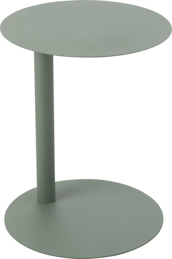 J-Line bijzettafel Rond metaal groen - Foto 2