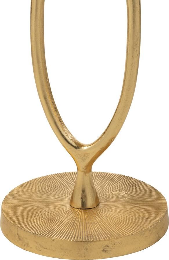 J-Line Bijzettafel Tiana aluminium goud