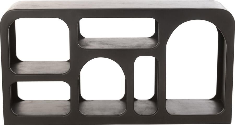 J-Line console Cave Mangohout zwart