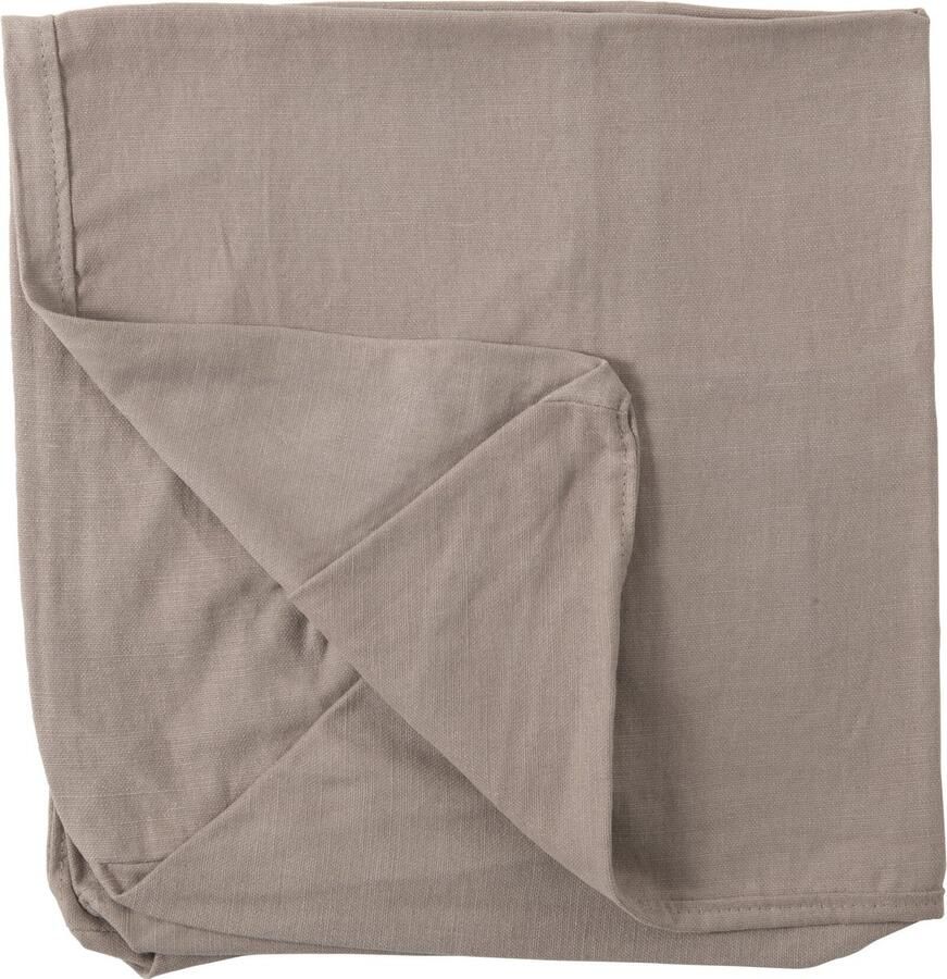 J-Line Hoes Voor Poef Monaco Linnen Oud Roze 105x104x49cm