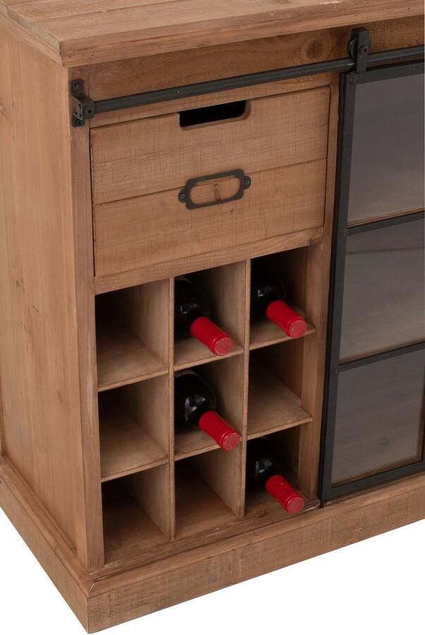 J-Line kast Lia hout naturel