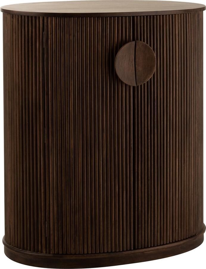 J-Line Kast Reyi Mango Hout Donker Bruin 91x57x101cm