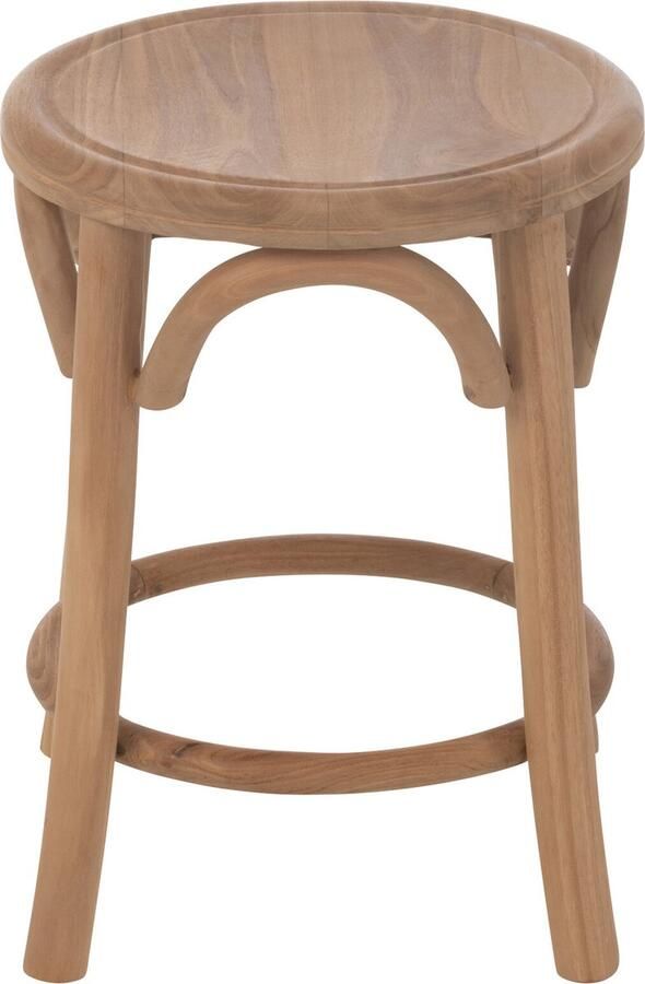 J-Line kruk Ali teak hout naturel