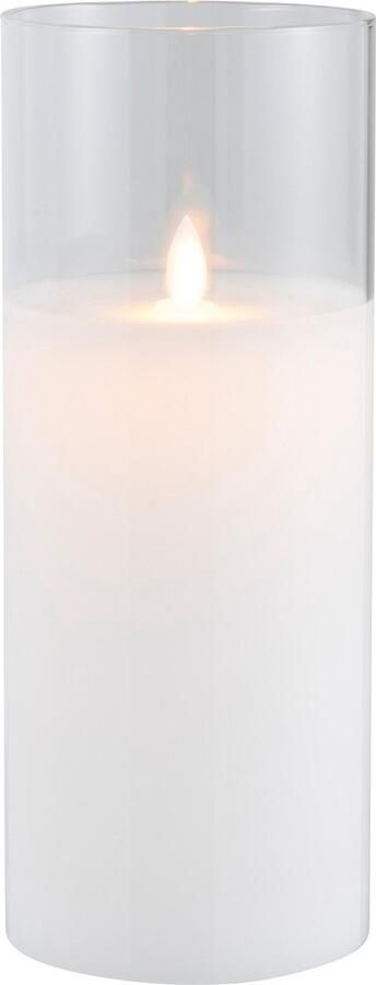 J-Line lamp Blinkend glas transparant large LED lichtjes