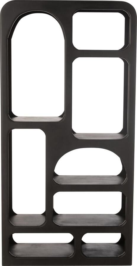 J-Line rek Cave mangohout zwart