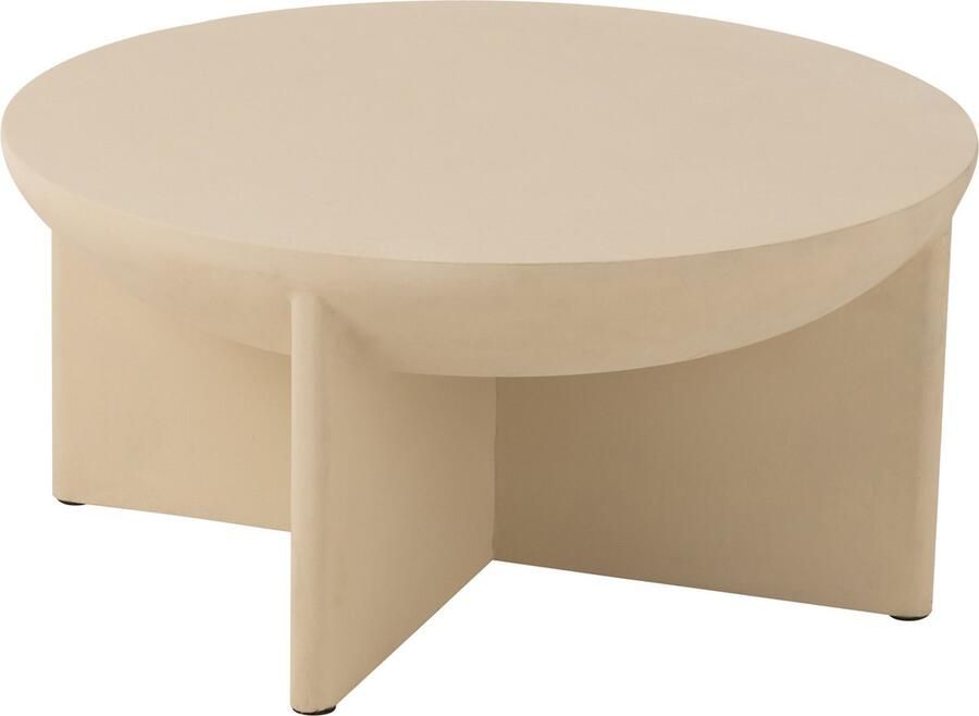 J-Line salontafel Halfy mangohout wit