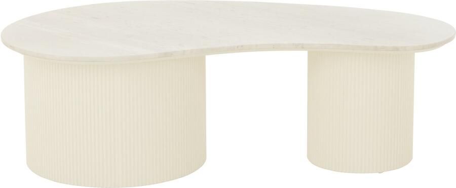 J-Line Salontafel Marmer Mdf Wit