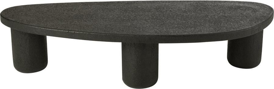 J-Line salontafel Ovaal hout zwart