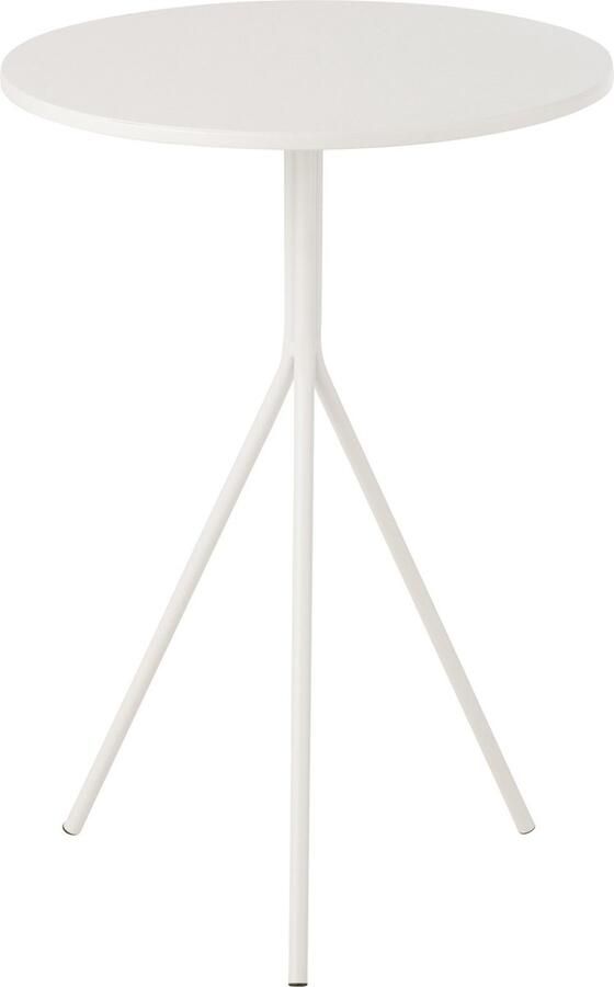 J-Line salontafel Rond metaal wit