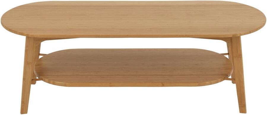 J-Line salontafel Vierkant bamboe naturel