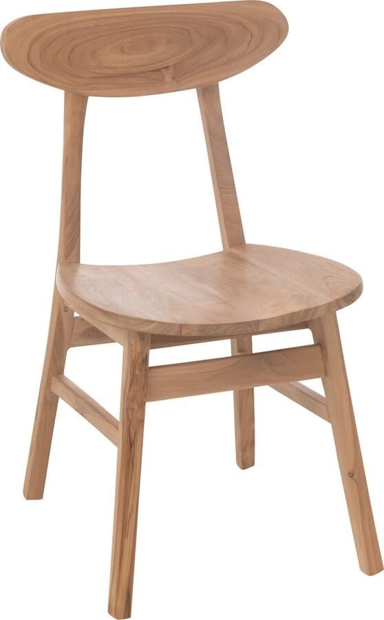 J-Line stoel Sofia teakhout naturel