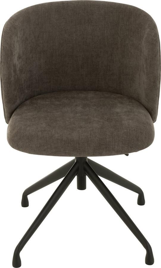 J-Line Stoel Turn Up Down Textiel Donker Grijs - Foto 2