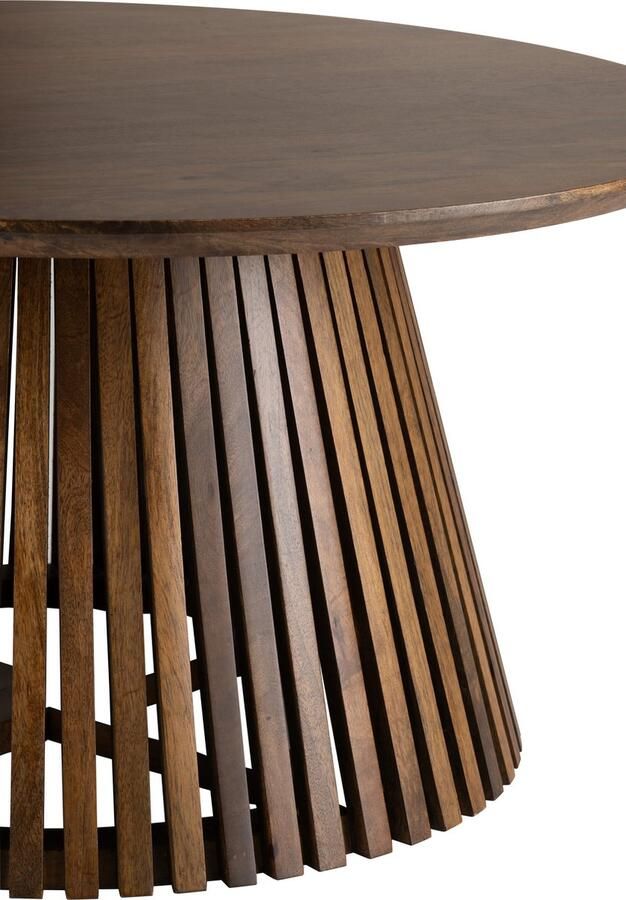 J-Line tafel Vincent mangohout bruin medium