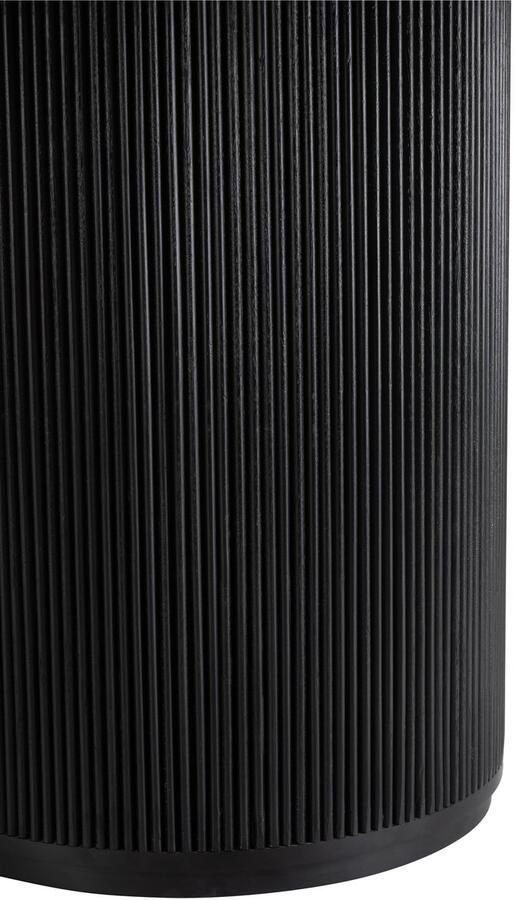 J-Line tafel Vincent mangohout zwart large