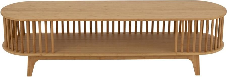 J-Line TV kast Live bamboe naturel