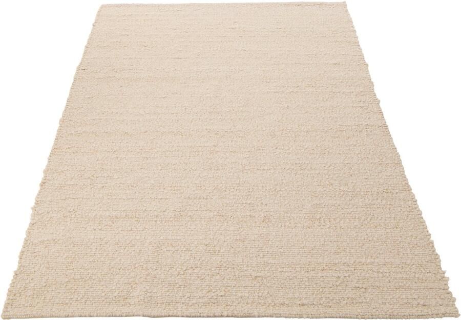 J-Line vloerkleed Geweven polyester ecru