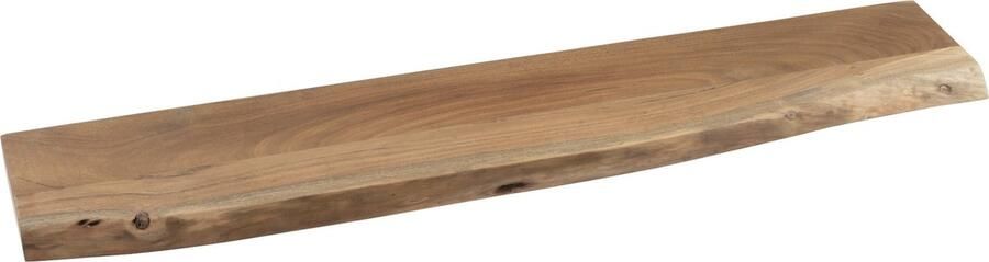 J-Line wanddecoratie Gerard Acacia hout naturel large
