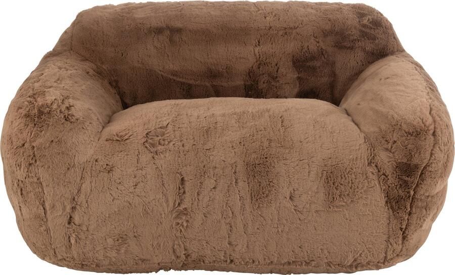 J-Line zetel Cutie polyester taupe large