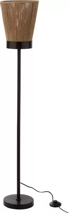 J-Line Staanlamp Luna Jute Beige Large - Foto 1