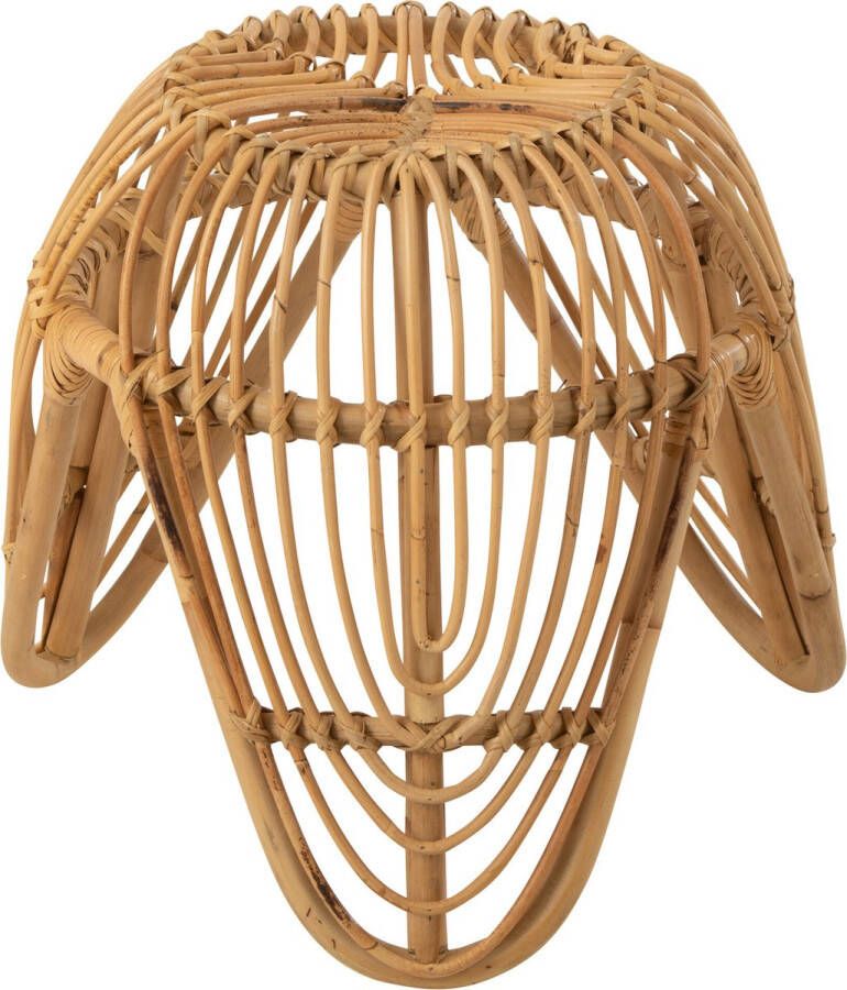 J-Line Stoel Lea Rotan Naturel 44x44x41cm