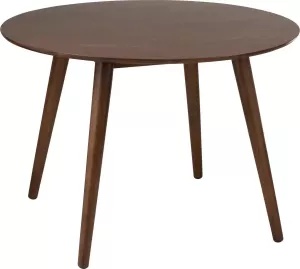 J-Line Tafel Rond Vintage Hout Bruin