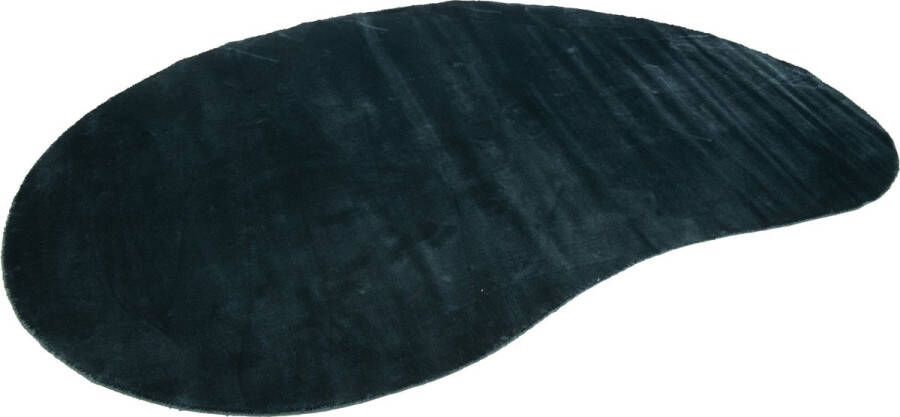 J-Line Tapijt Organisch Polyester Donkerblauw Vloerkleed 300 x 200 cm - Foto 2