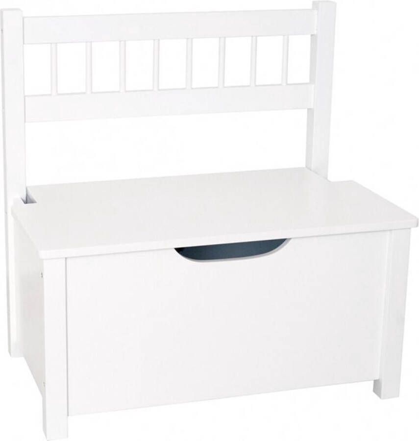 Jabadabado Kinderbank opbergkoffer wit