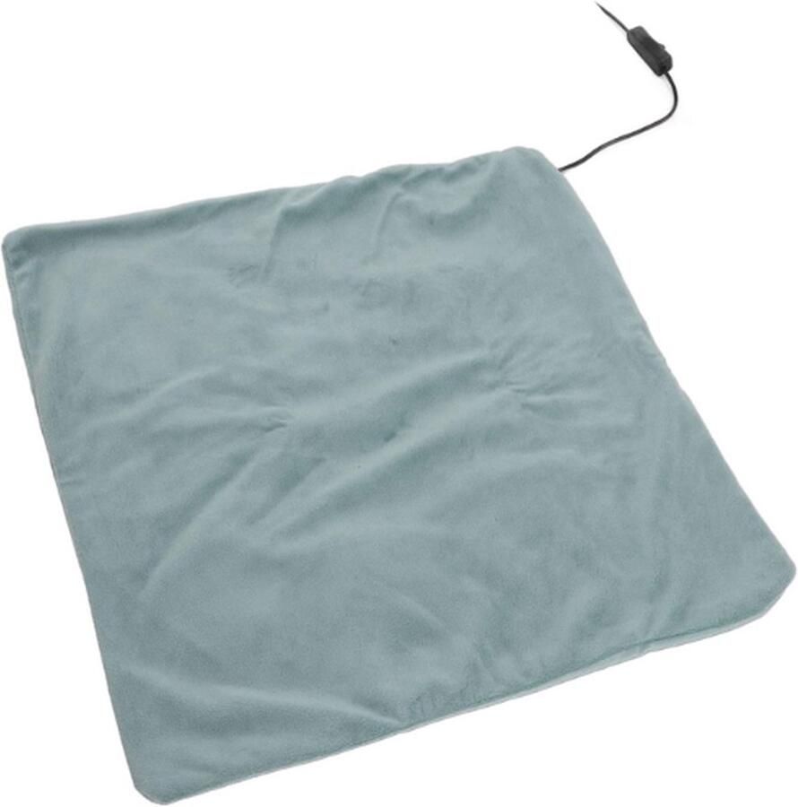 Jacer Elektrisch Verwarmde Deken USB-Verwarmde Deken Extra Grote Verwarmde Deken Verwarmingskussen Machinewasbaar Verwarmde Deken Voor Op De Bank Thuis Of Op Kantoor Lichtgroen