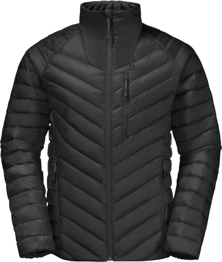 Jack Wolfskin Passamani Down Jkt M 1207151-2206 Mannen Rood Jasje maat: XXL