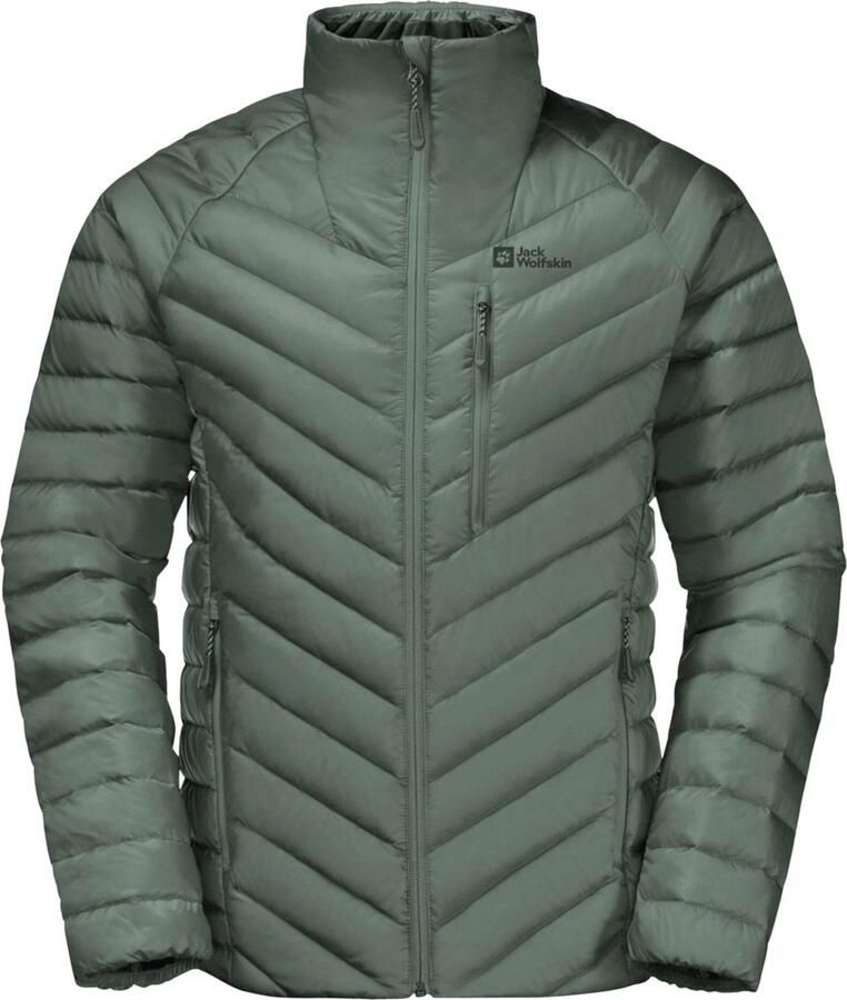 Jack Wolfskin Passamani Down Jkt M 1207151-4311 Mannen Groen Jasje maat: S