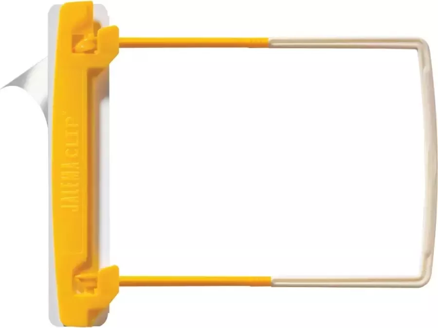 Djois Bundelmechaniek JalemaClip Stick-up geel zelfklevend 100 stuks - Foto 2