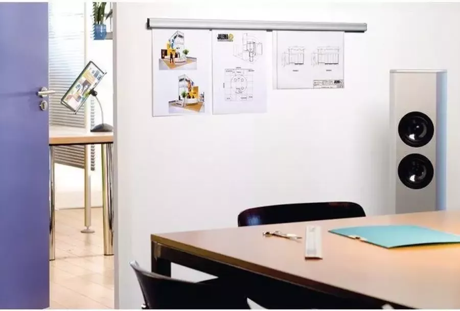 Jalema ordners Grip: incl. assembling magnet: 340 mm: silver-grey