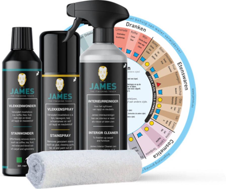 James B.V. James Textiel Set voor tapijt en meubelstof - Foto 2