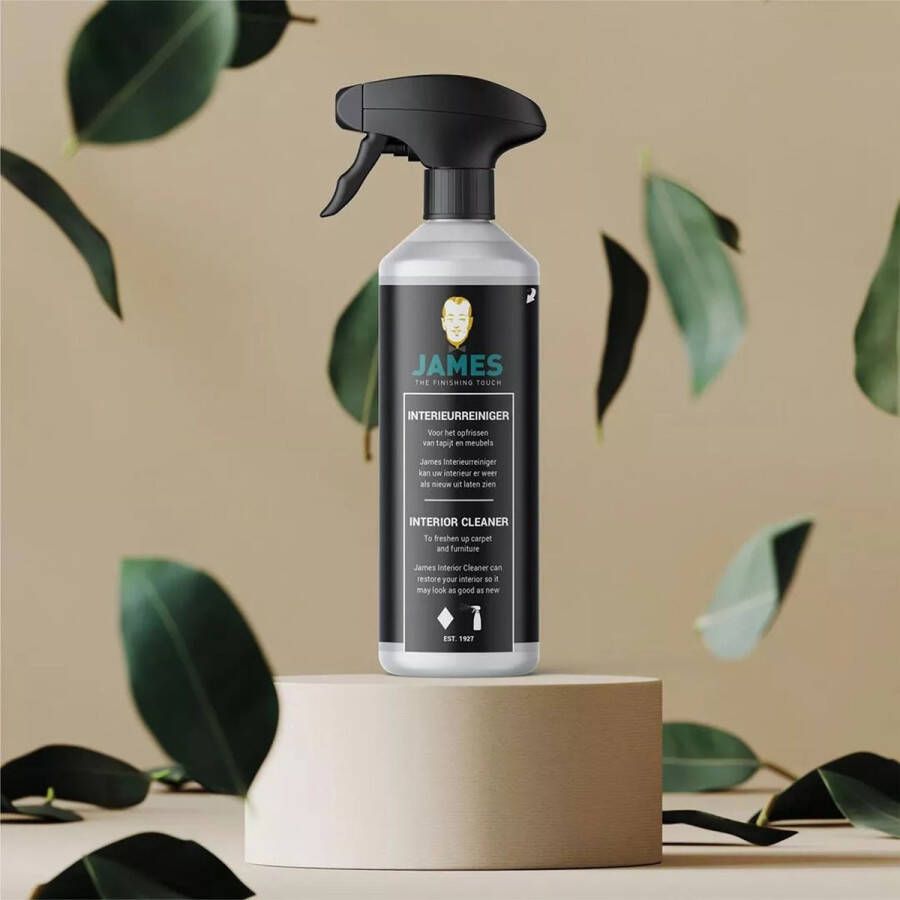 James Interieurreiniger Interior Cleaner Opfrissen van tapijt karpet vloerkleed en meubelstof
