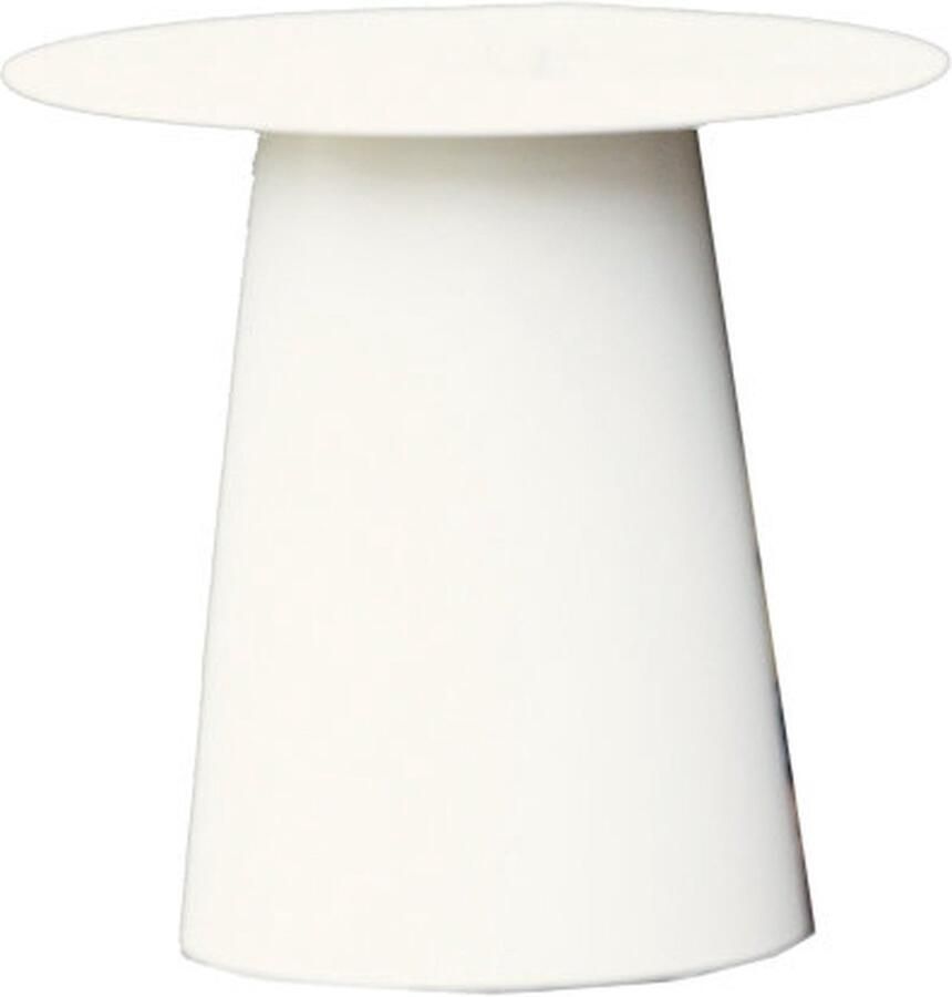 Jan Kurtz Feel bijzettafel wit Ø 50 cm