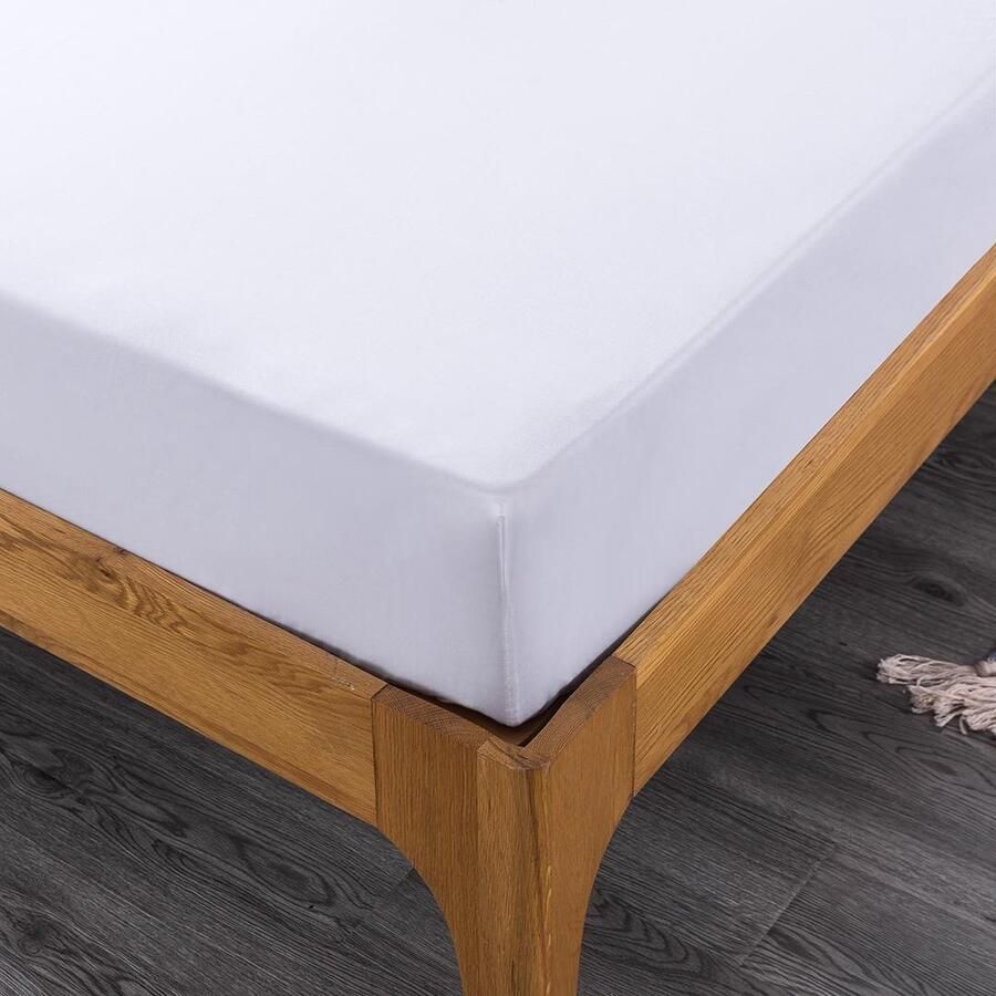 Jaquet Bedding 100% Katoenen Hoeslaken voor Baby Ledikant – Anti-Allergie Ademend en Zacht – 60x120cm – Wit