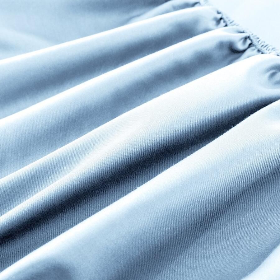 Jaquet Bedding 100% Katoenen Hoeslaken voor Baby Ledikant – Anti-Allergie Ademend en Zacht – 60x120cm – Blauw