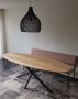 Jason s WOOD Jason's WOOD Jason's ovale eettafel met matrix-poot 220 x 100 - Thumbnail 1