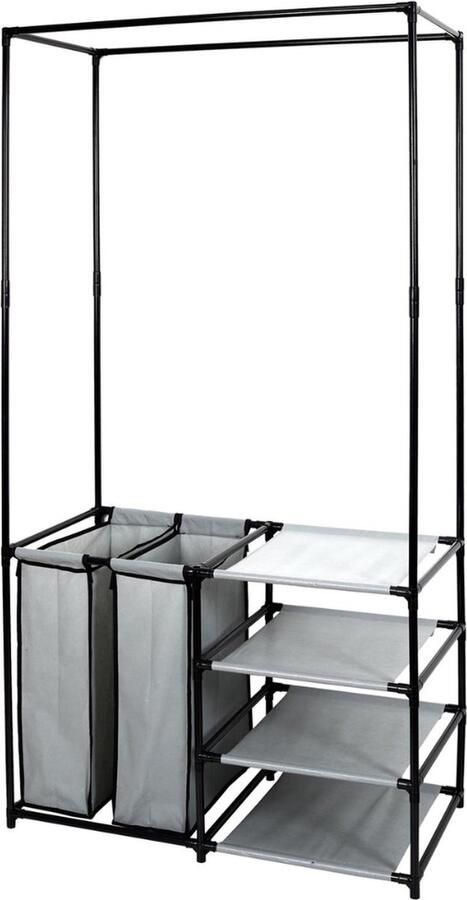 Je Cherche Une Idee Kledingkast Slaapkamer Decoratie Woonkamer Kast Opbergkast Zwart Metaal