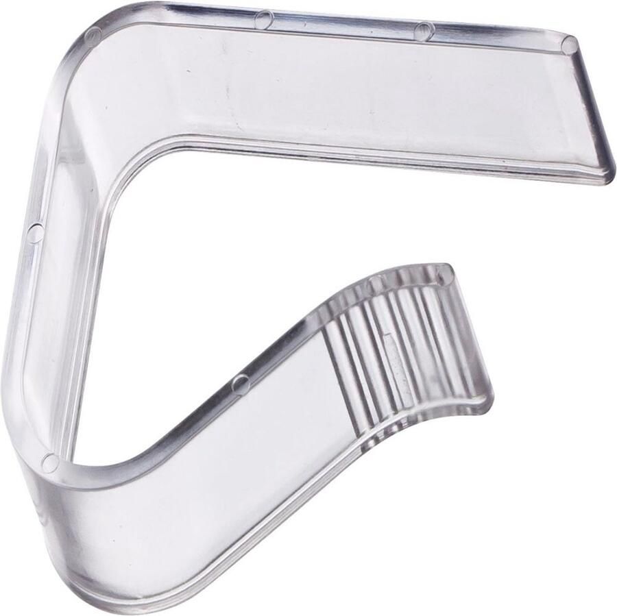 JeiibrZui 4 stuks Tafelkleedclips Weerbestendige Tafelkleedhouders voor Buitentafels Transparante Plastic Clips voor Picknicktafels Feesten & Restaurant Gebruik