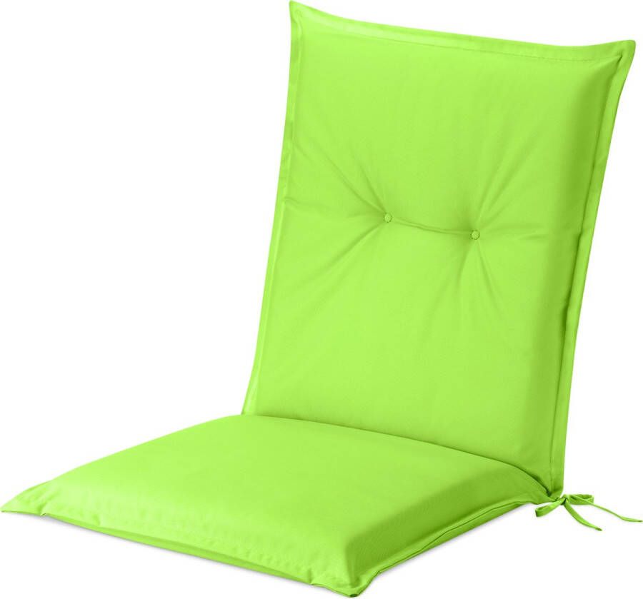 JEMIDI tuinstoel kussen voor tuinmeubels 100% polyester tuinstoelkussen met hoge rug en straps Waterafstotend Makkelijk schoonmaken - Foto 2