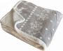 JEMIDI XXL warme fleece deken Knuffeldeken voor op de bank 150 x 200 cm Wasbaar Lichtgrijs - Thumbnail 3