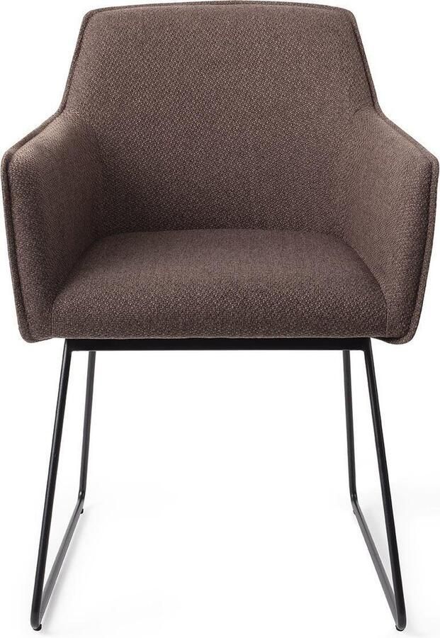 Jesper Home Eetkamerstoel Hofu Slide Black Potters Clay