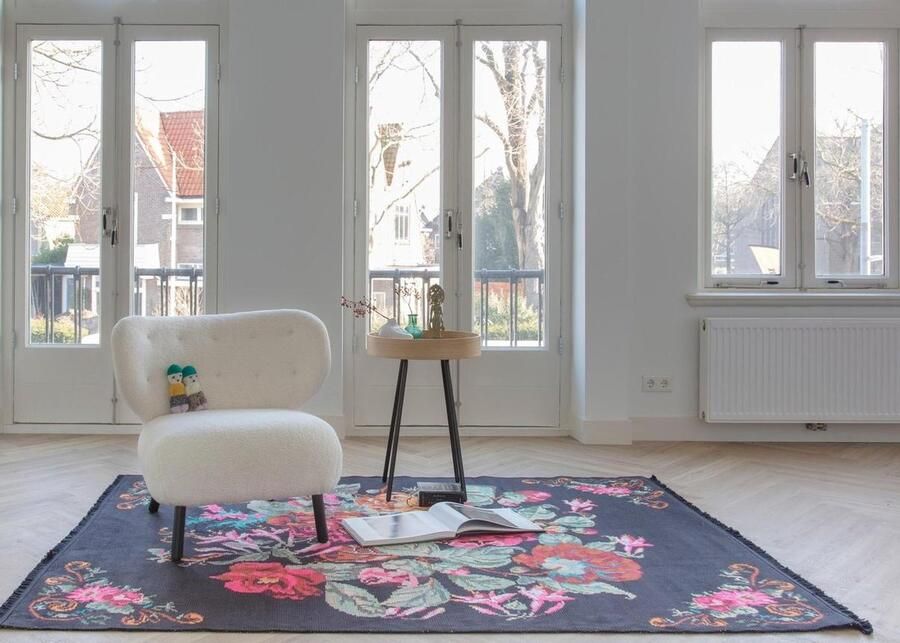 Jesper Home Kita Lounge stoel Cream in Teddy stof