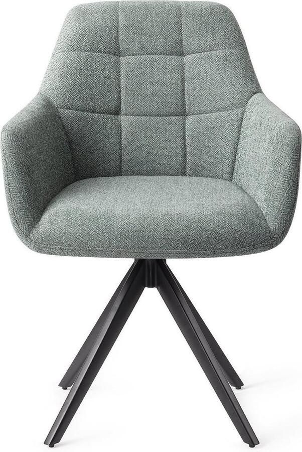 Jesper Home Eetkamerstoel Noto Turn Black Draaibaar Bumble Bee