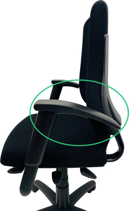 Jetchair Armleuning Armpad geschikt voor BMA Axia Office Armleuningen Geschikt voor bureaustoel BMA Axia Office Opdek Nieuw 1 Stuk
