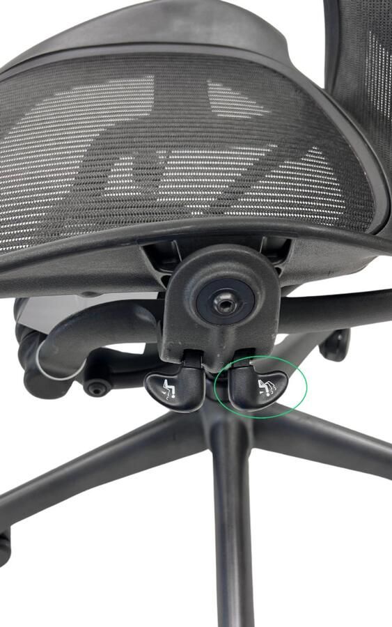 Jetchair Knop synchroon kantelmechanisme geschikt voor Herman Miller Aeron vervangende knop geschikt voor Herman Miller Aeron Nieuw 1 stuk Bureaustoel onderdeel