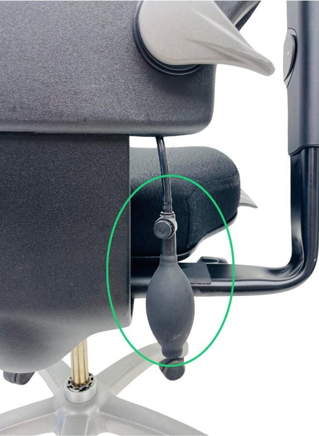 Jetchair Lendensteun pomp geschikt voor RH bureaustoel Blaasbalgje Geschikt voor RH bureaustoel Lendenteun pomp Nieuw 1 Stuk