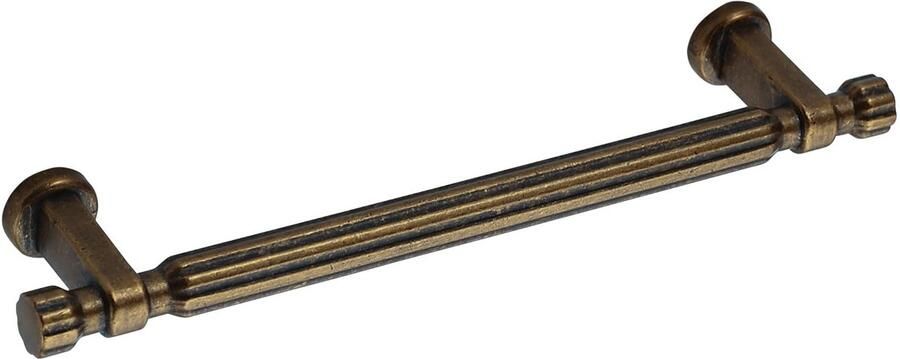 JGS Antiek Messing Keukenkastgrepen Set van 10 voor Moderne en Vintage Meubels Boorgatafstand 128 mm