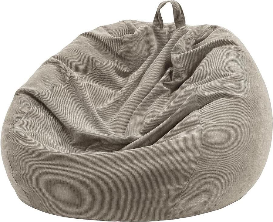 JGS Comfortabele Zitzak Hoes voor Kinderen en Volwassenen Ideaal voor Speelgoedopslag en Loungen